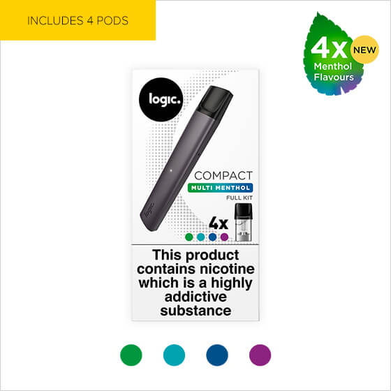 Logic Vapes eLiquids, Refills, eCigarettes & Vapes Official UK Store